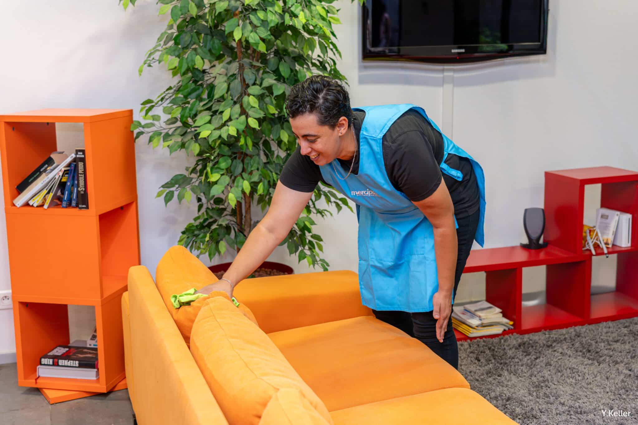 Ce que fait une femme de menage en 3 heures à domicile - MerciPlus